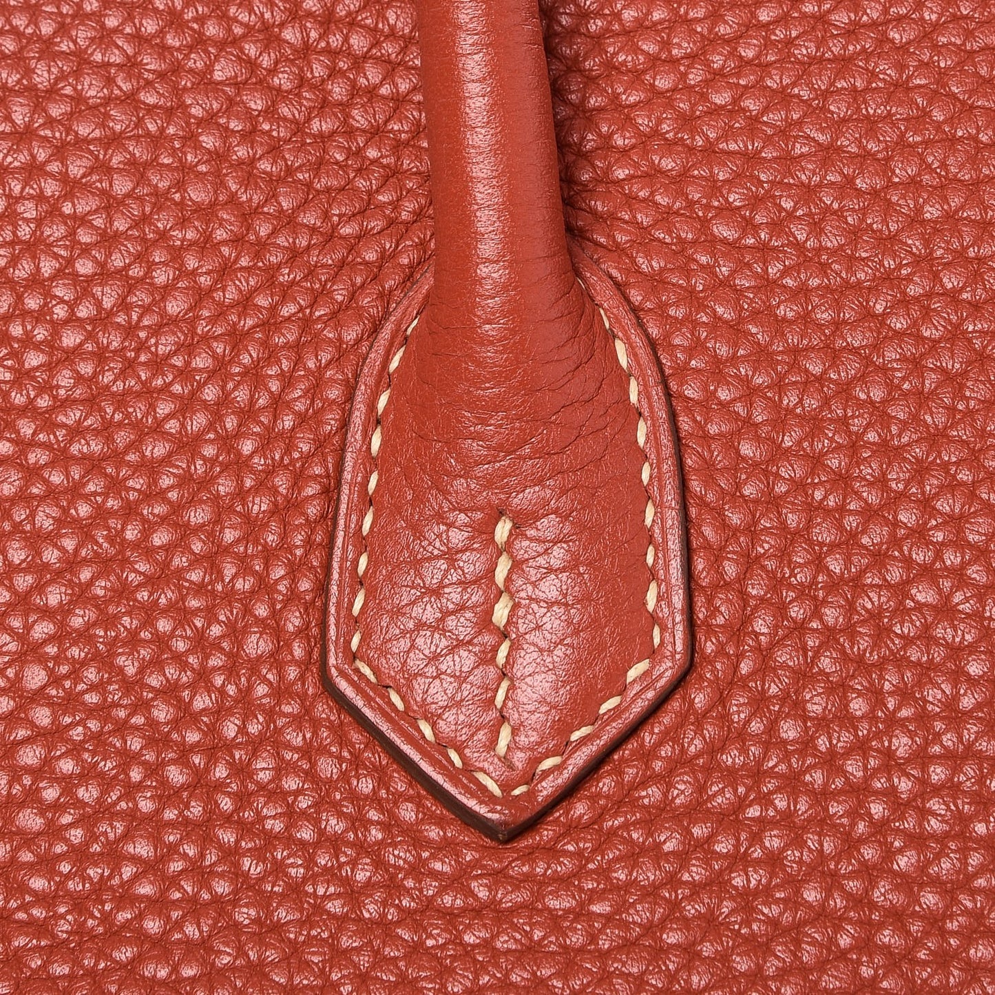 Taurillon Clemence Birkin 35 Sanguine