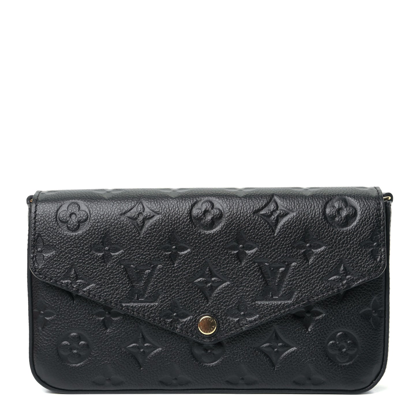 Empreinte Pochette Felicie Chain Wallet Black