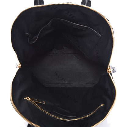 Burberry Heritage Grain Medium Orchard Bowling Bag Black 5 of 9