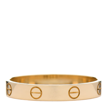 Cartier 18K Yellow Gold 3.5mm LOVE Wedding Band Ring 64 10.75 2 of 4