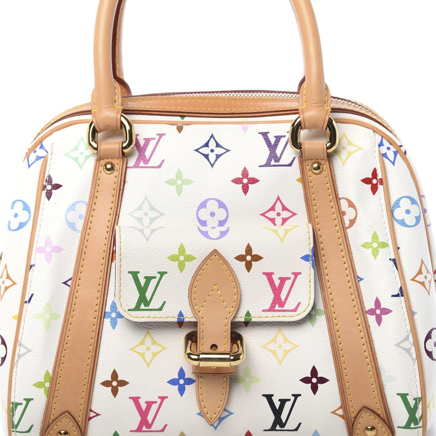 Monogram Multicolor Priscilla White
