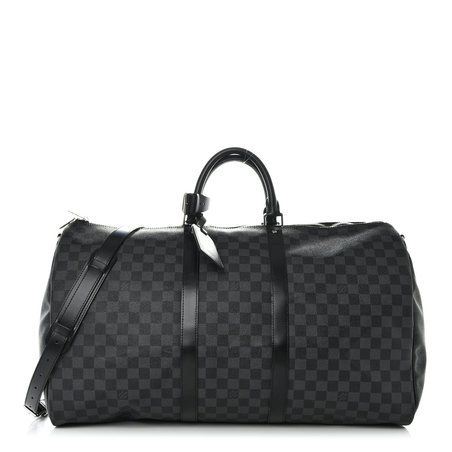 Louis Vuitton Damier Graphite Keepall Bandouliere 55 1 of 12