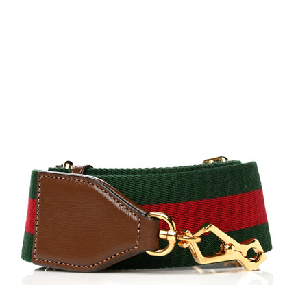 Gucci GG Supreme Monogram Web Mini Horsebit 1955 Shoulder Bag Beige Brown Sugar 13 of 13