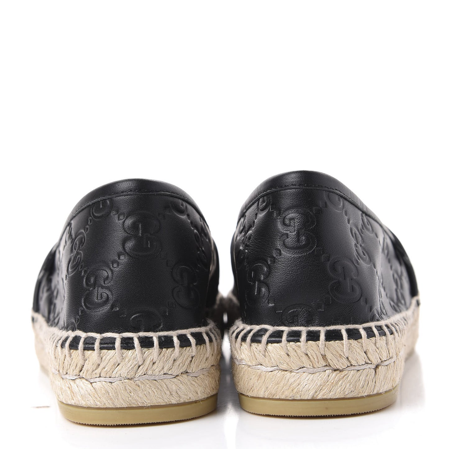 Guccissima Signature Espadrilles 35 Black