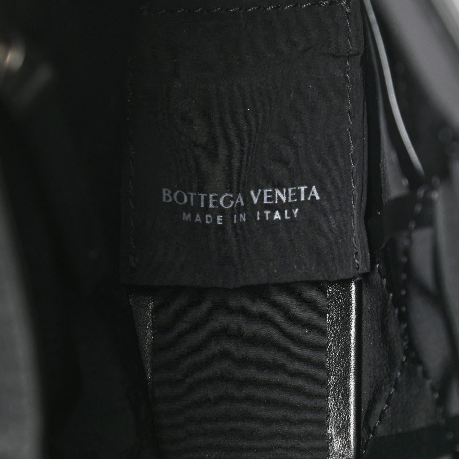 Bottega Veneta Paper Calfskin Maxi Intreccio Cassette Crossbody Bag Black 6 of 10