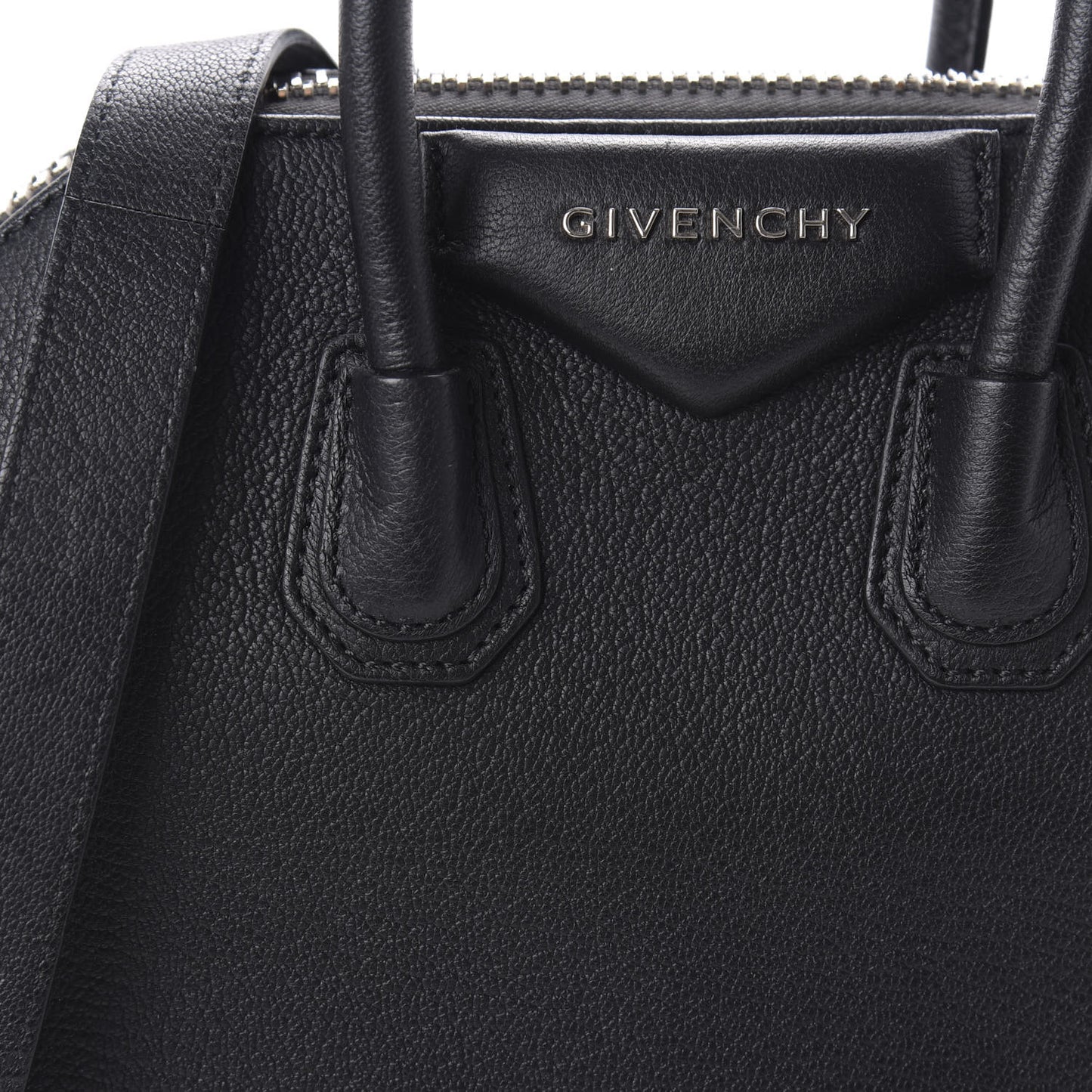 Sugar Goatskin Mini Antigona Black