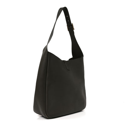 Saint Laurent Smooth Calfskin Large Le 5 A 7 Soft Hobo Light Musk 2 of 9