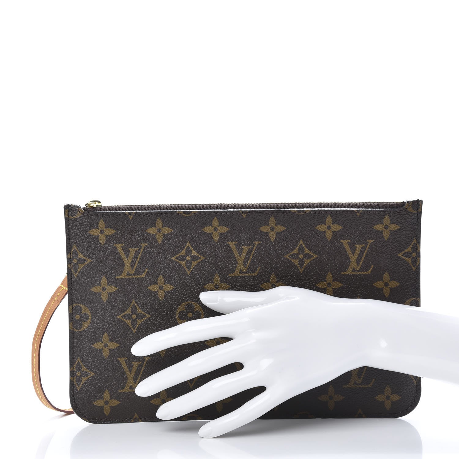 Louis Vuitton Monogram Neverfull MM GM Pochette 2 of 7