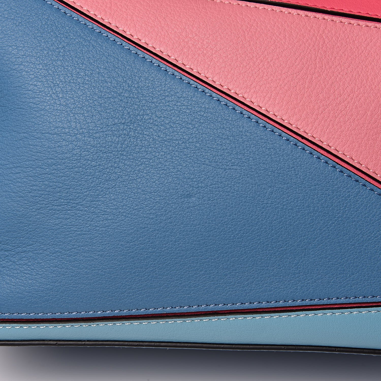 Loewe Calfskin Small Puzzle Bag Tan Multicolor 10 of 10