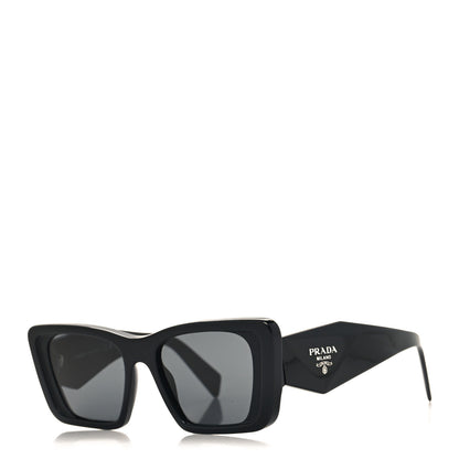 Prada Acetate Symbole Sunglasses SPR 08Y Black 1 of 6