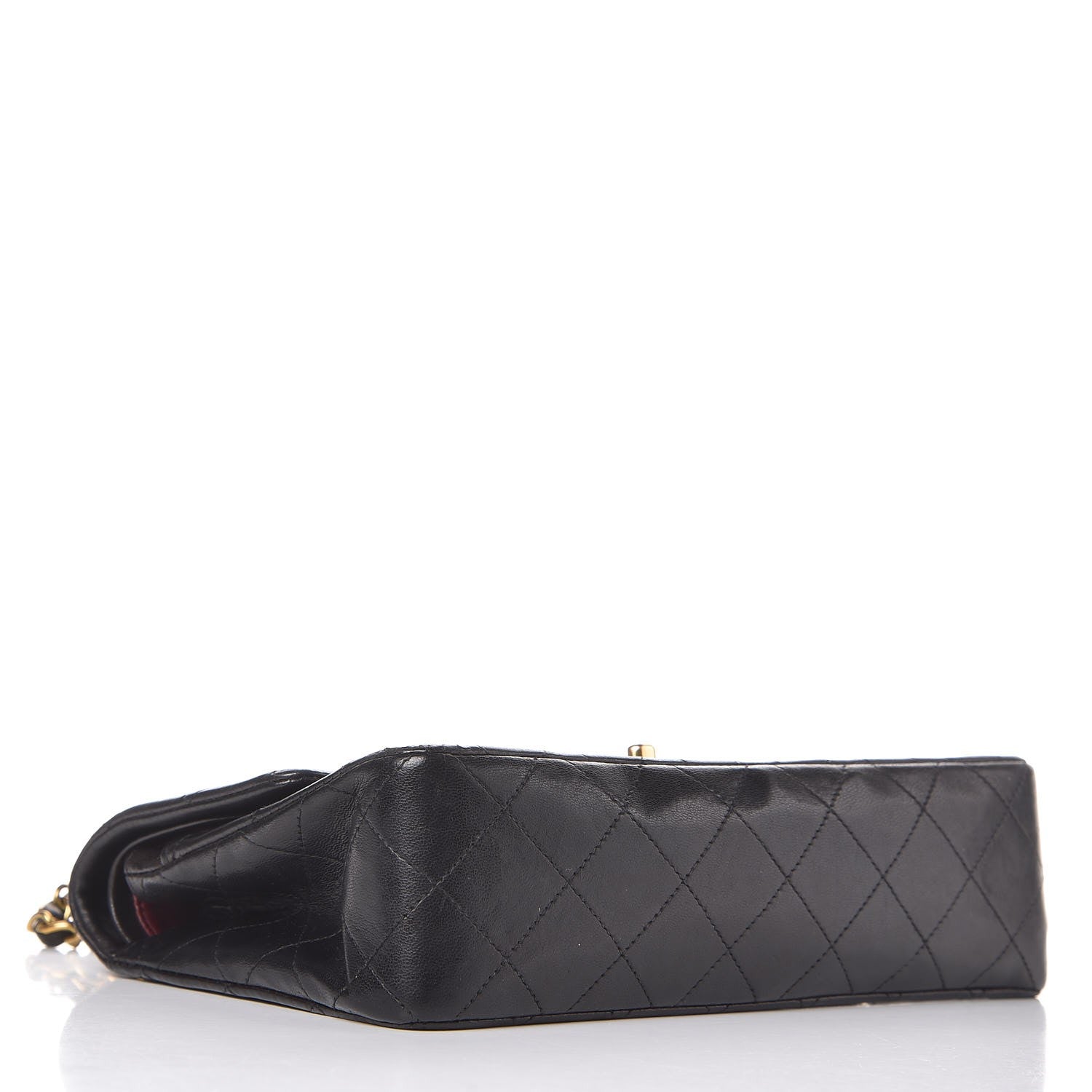 Chanel Lambskin Quilted Small Double Flap Black 5 of 14