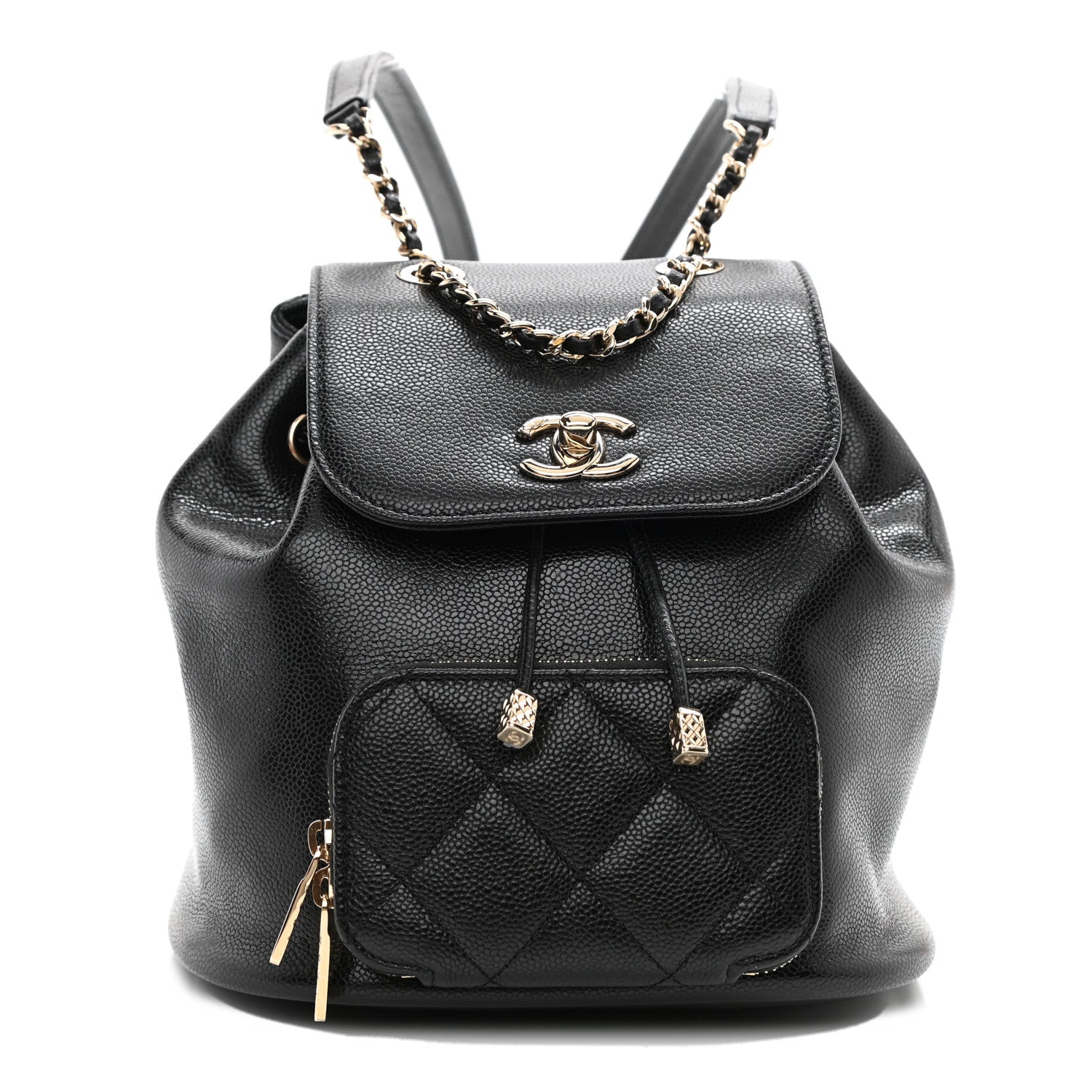 Chanel Caviar Quilted Mini Business Affinity Backpack Black 1 of 8
