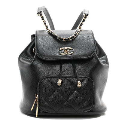 Chanel Caviar Quilted Mini Business Affinity Backpack Black 1 of 8