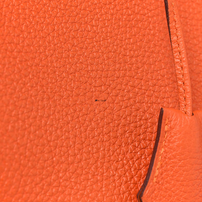 Hermes Togo Birkin 35 Orange 14 of 14