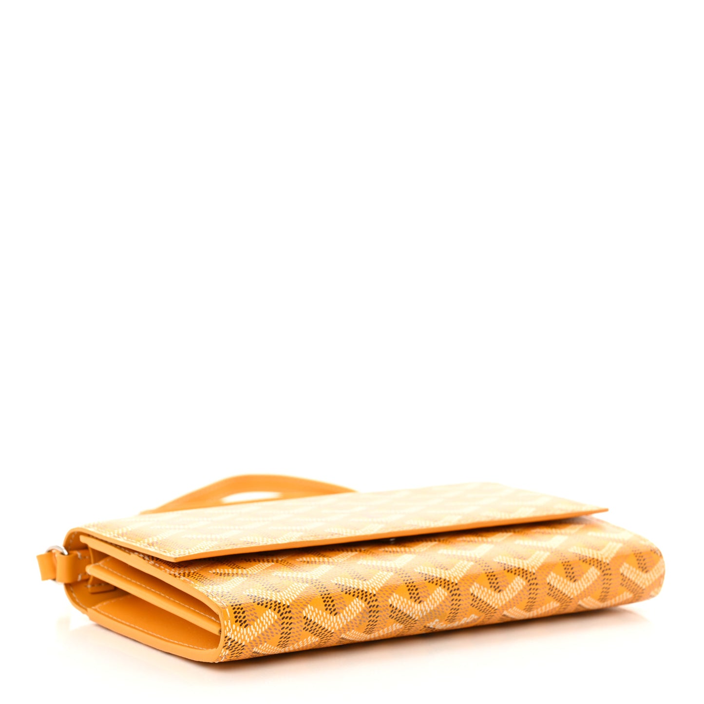 Goyardine Varenne Continental Wallet Yellow