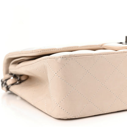 Chanel Lambskin Quilted Medium Double Flap Ivory 8 of 10