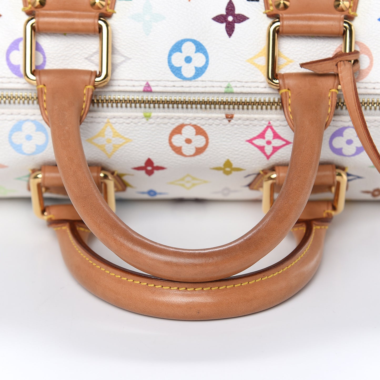 Monogram Multicolor Speedy 30 White