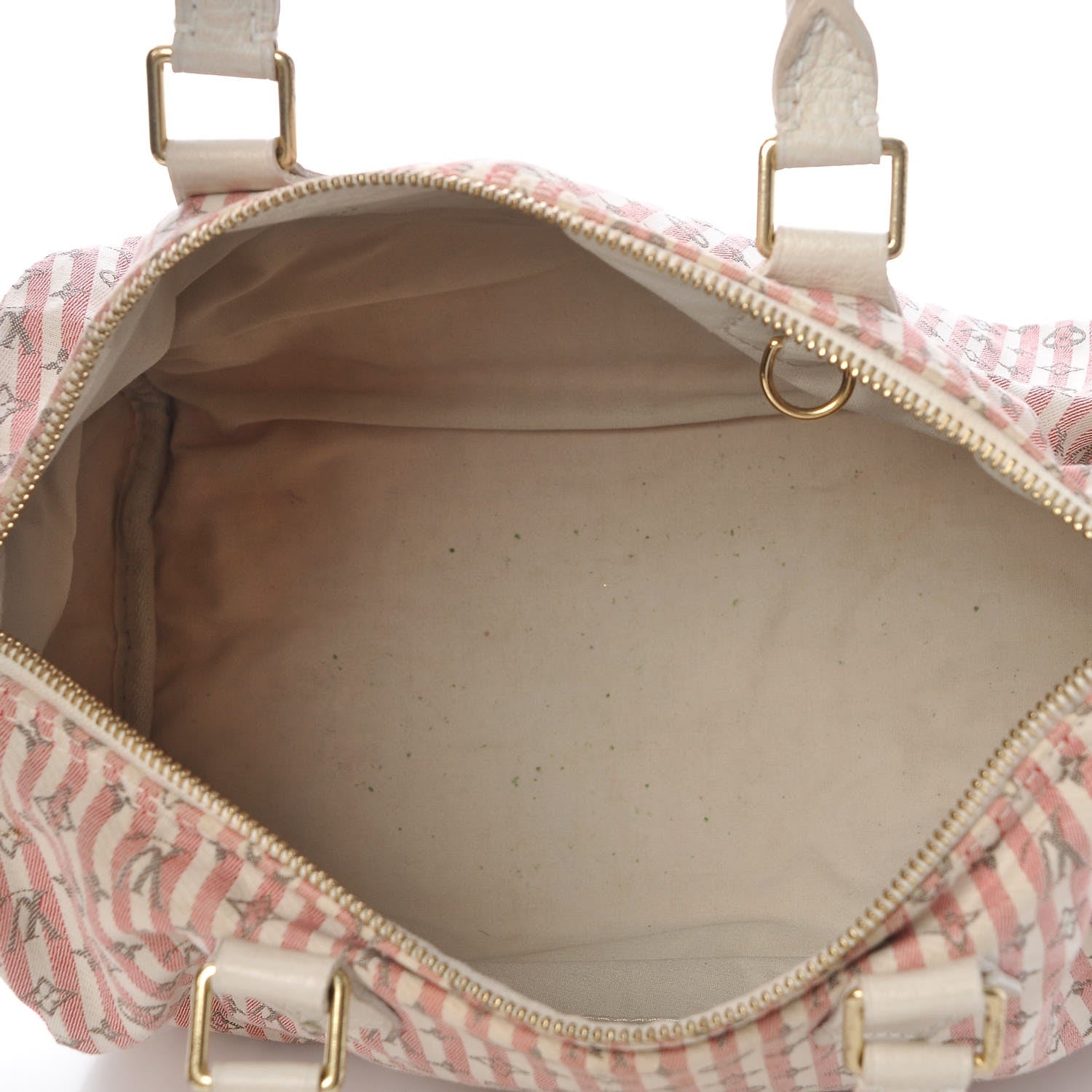 Louis Vuitton Mini Lin Croisette Speedy 30 Rouge 5 of 12