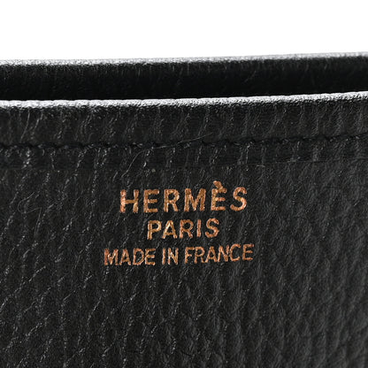 Hermes Taurillon Clemence Evelyne GM Black 6 of 11