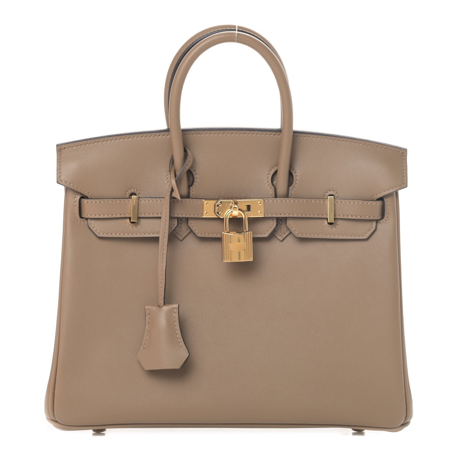 Hermes Veau Jonathan Birkin 25 Beige De Weimar 1 of 9