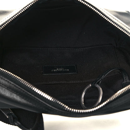 Saint Laurent Calfskin City Belt Bag Black 5 of 12