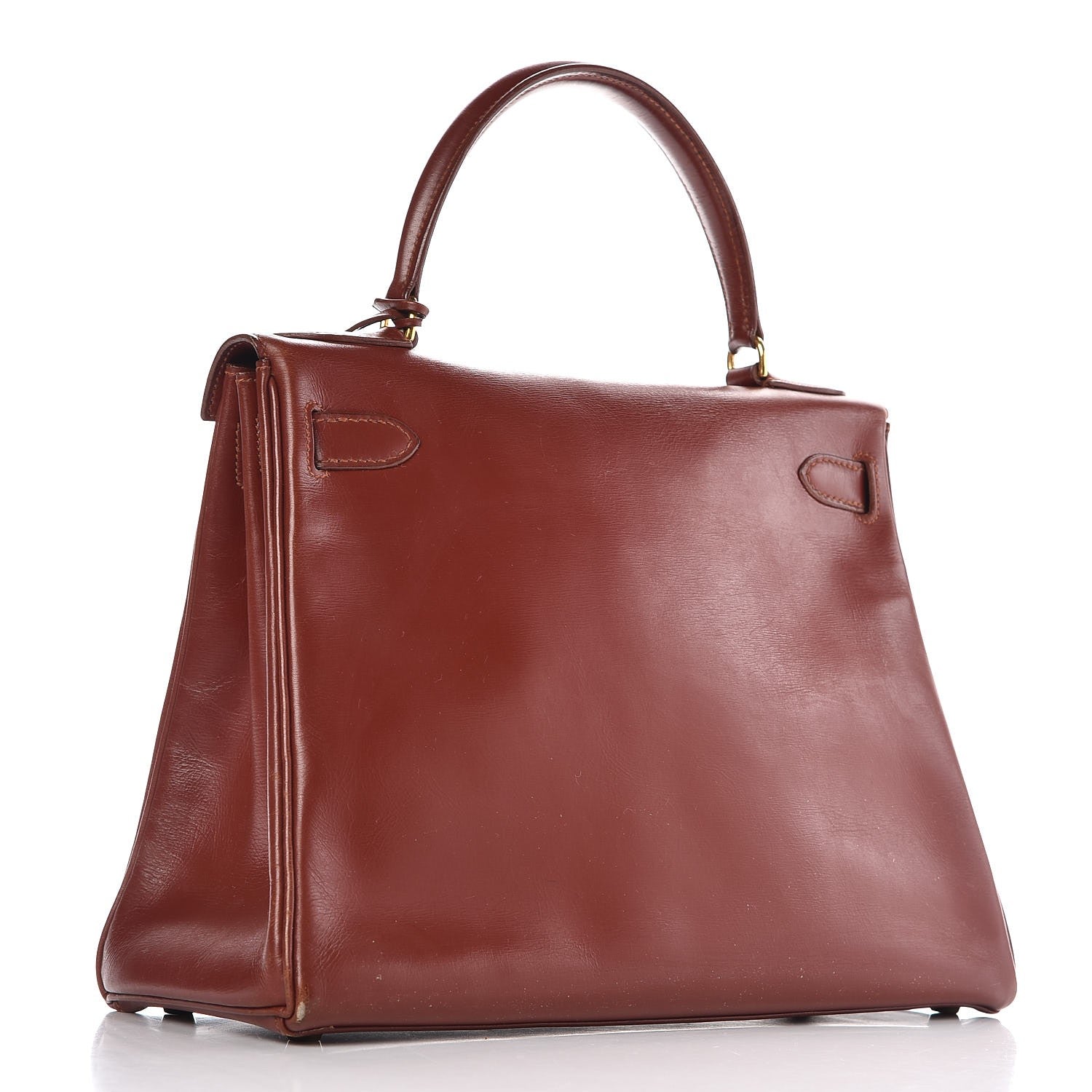 Hermes Box Kelly Retourne 28 Rouge H 3 of 37