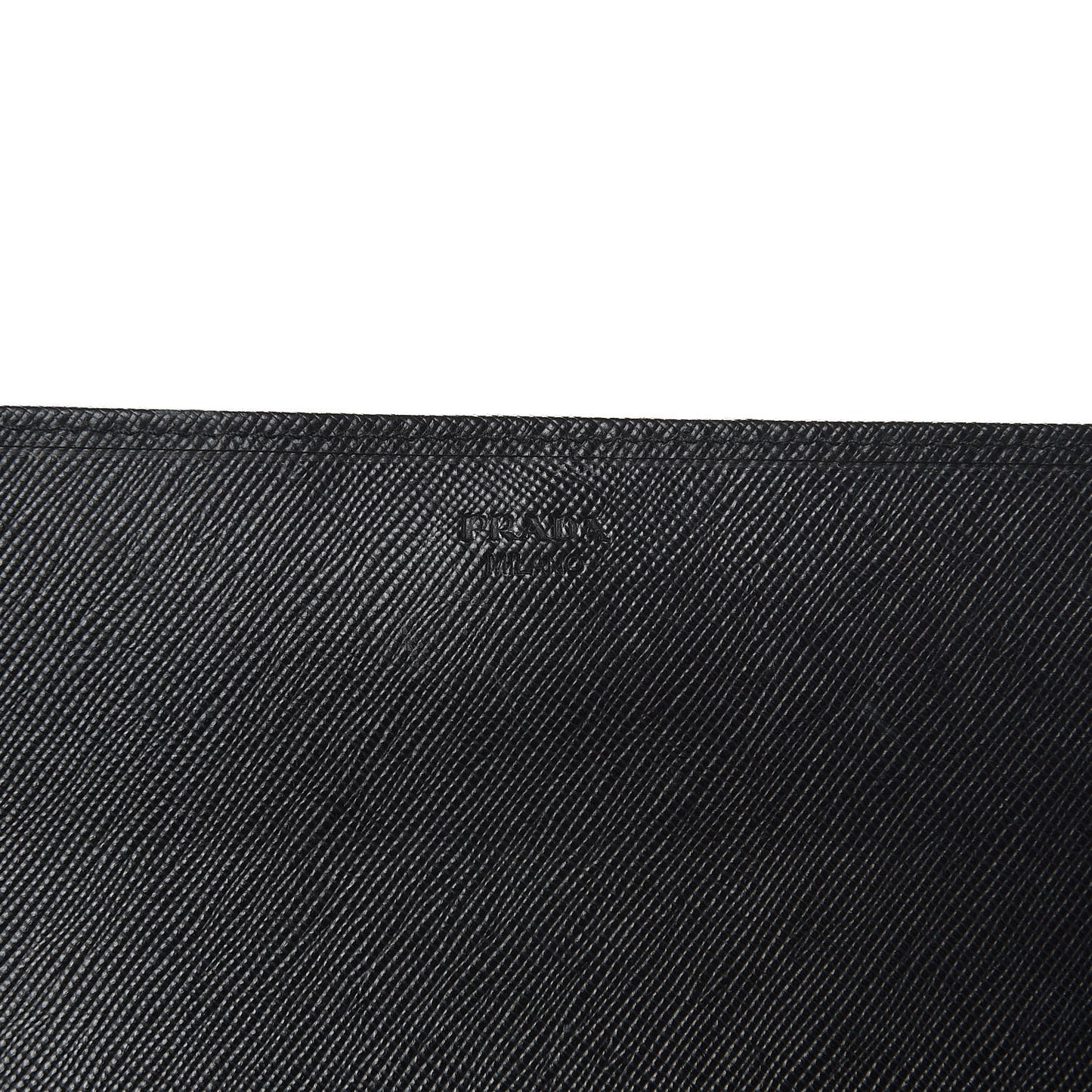 Saffiano Hibiscus Print Chain Wallet Rosso