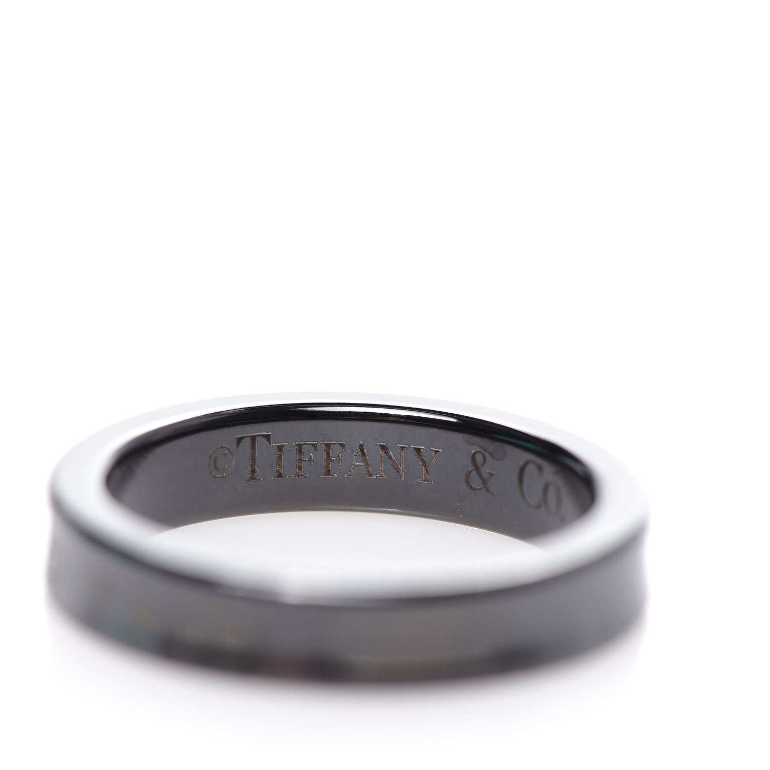 Tiffany Titanium 4mm Narrow 1837 Ring 52 6 4 of 6