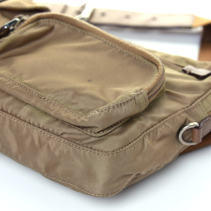 Prada Tessuto Nylon Belt Bag Brown 7 of 10