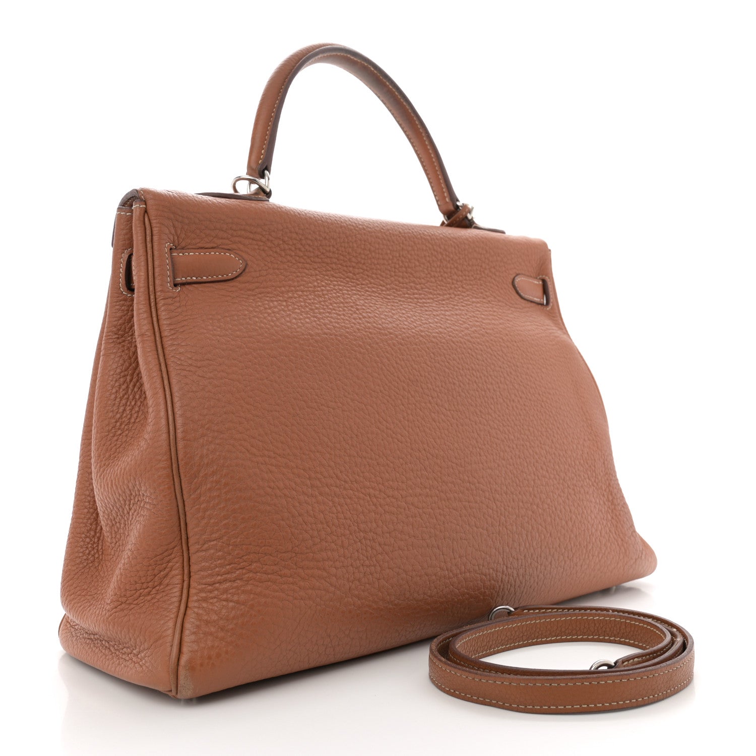 Hermes Togo Kelly Retourne 35 Gold 3 of 19