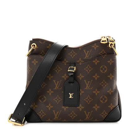 Louis Vuitton Monogram Odeon PM Black 1 of 11