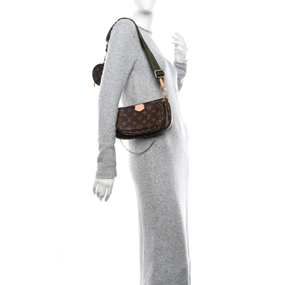 Louis Vuitton Monogram Multi Pochette Accessories Kaki 2 of 9