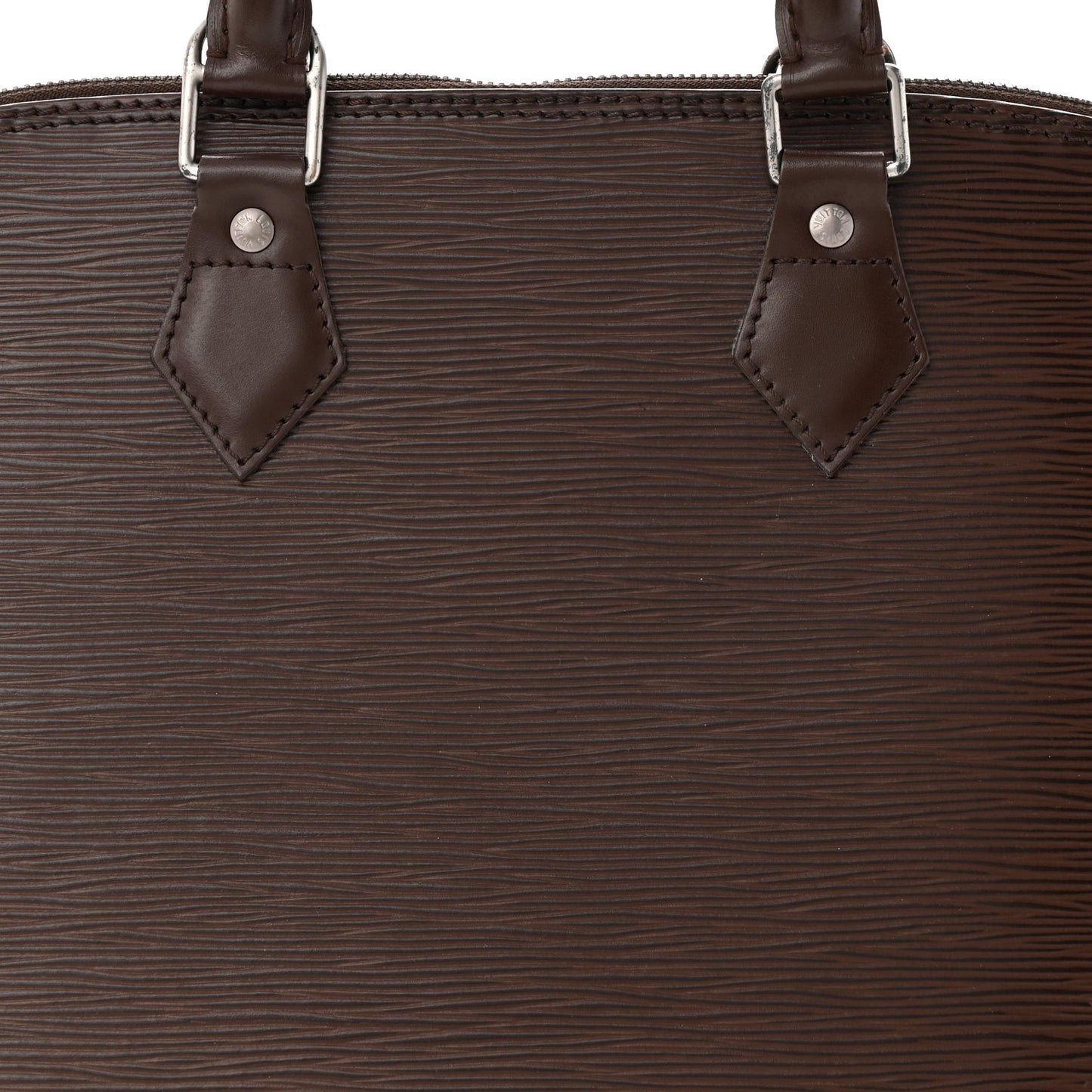 LOUIS VUITTON Epi Alma PM Moka