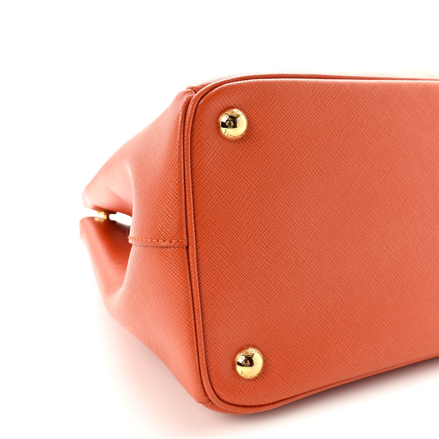 Saffiano Lux Parabole Tote Papaya