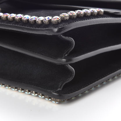 Gucci Suede Crystal Small Dionysus Shoulder Bag Black 11 of 11