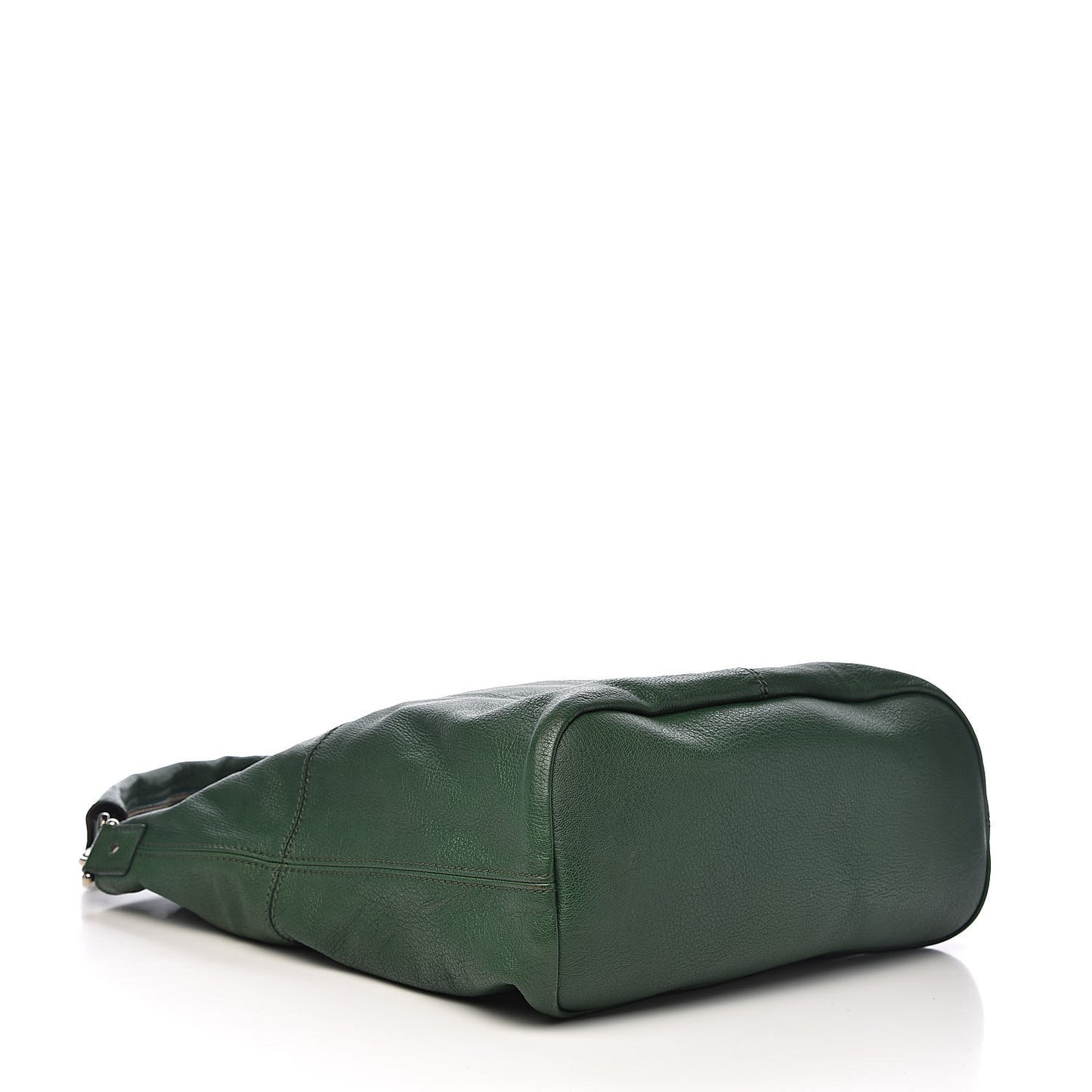 Grained Calfskin North South Nightingale Green