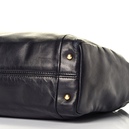 Chanel Lambskin Small Olsen Shoulder Bag Black 8 of 8
