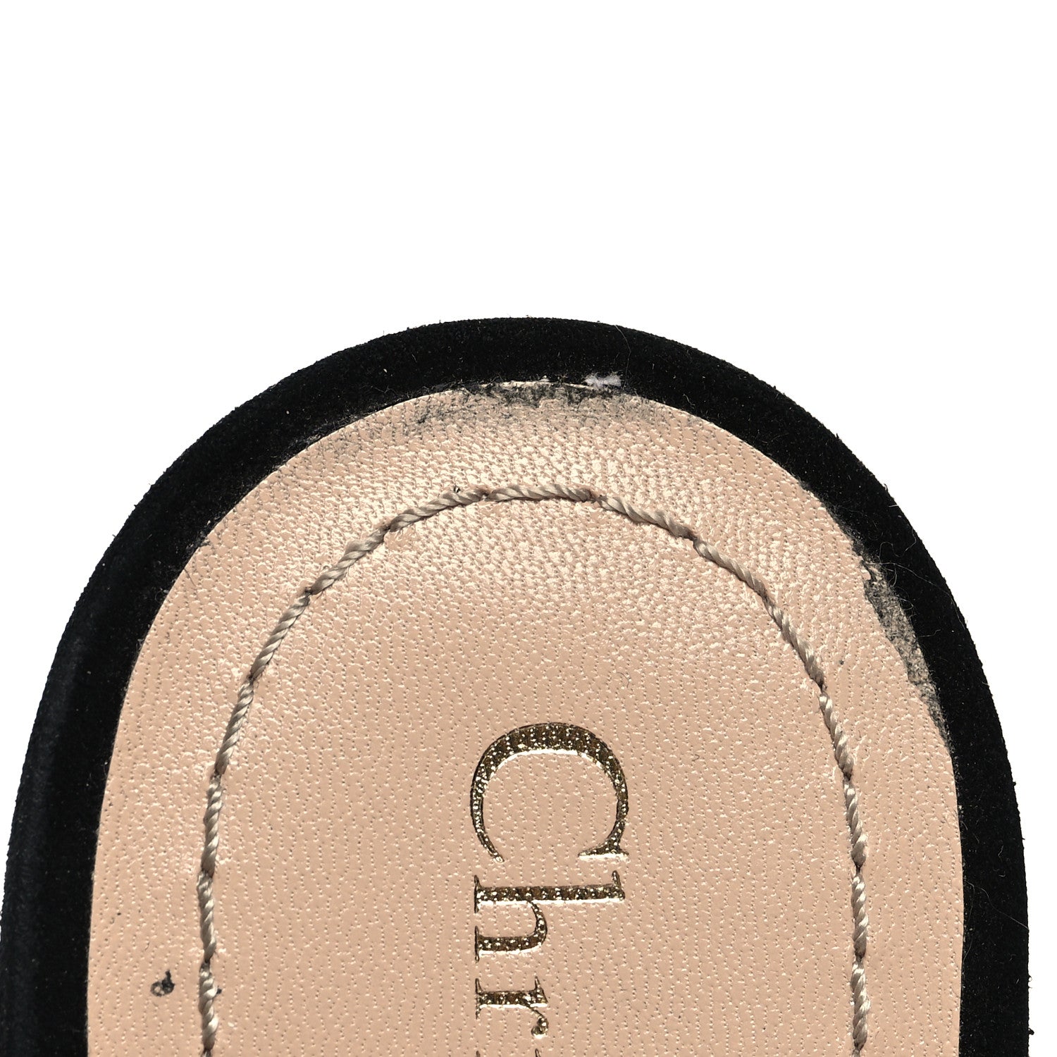 Christian Dior Mesh Plumetis Crystal Suede J'Adior Slingback 65mm Pumps 38.5 Nude Black 10 of 10