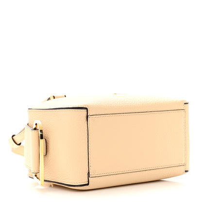 Delvaux Taurillon Soft Mini Cool Box Satchel Dune 4 of 10