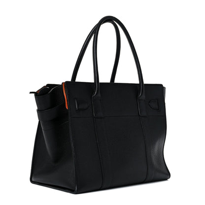 Mulberry Classic Grain Bayswater Zip Tote Black 3 of 32