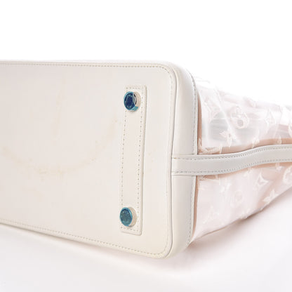 Louis Vuitton Monogram Transparence Lockit White 26 of 30