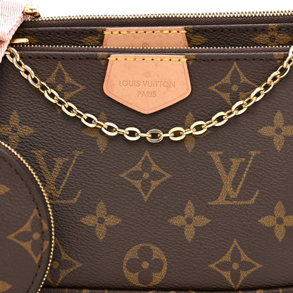 Louis Vuitton Monogram Multi Pochette Accessories Rose Clair 12 of 15