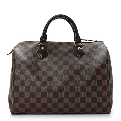 Louis Vuitton Damier Ebene Speedy 30 1 of 11