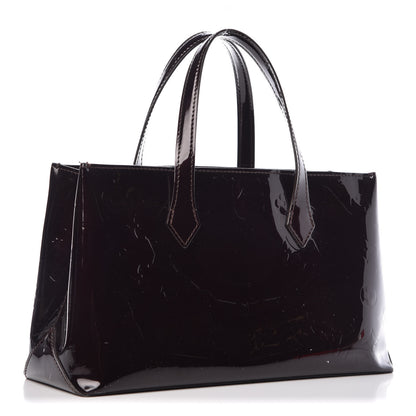 Louis Vuitton Vernis Wilshire PM Amarante 3 of 28