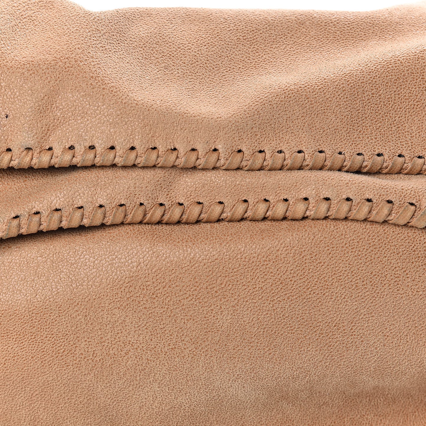 Shaggy Deer Small Falabella Tote Tan