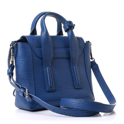 3.1 Phillip Lim Textured Calfskin Mini Pashli Satchel Cerulean 3 of 10