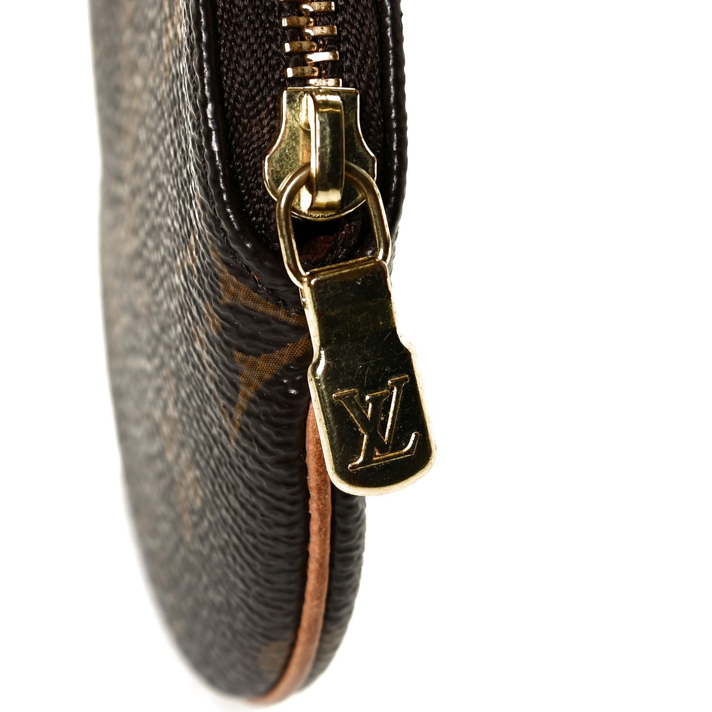 Monogram Round Coin Purse