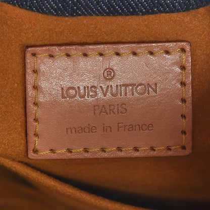 Louis Vuitton Monogram Denim Pleaty Blue 6 of 8
