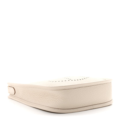 Hermes Taurillon Clemence Evelyne TPM Craie 3 of 10