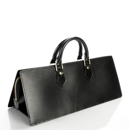 Louis Vuitton Epi Sac Triangle Black 3 of 8